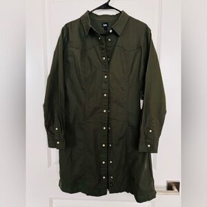 Lee Dark Green Jean Jacket